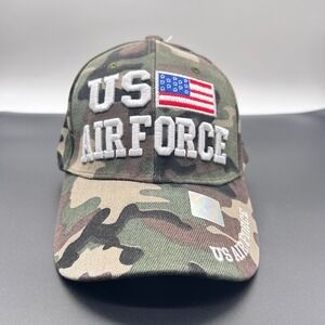 New US‎ Air Force Hat OS Camo Military New League Embroidered Baseball Cap